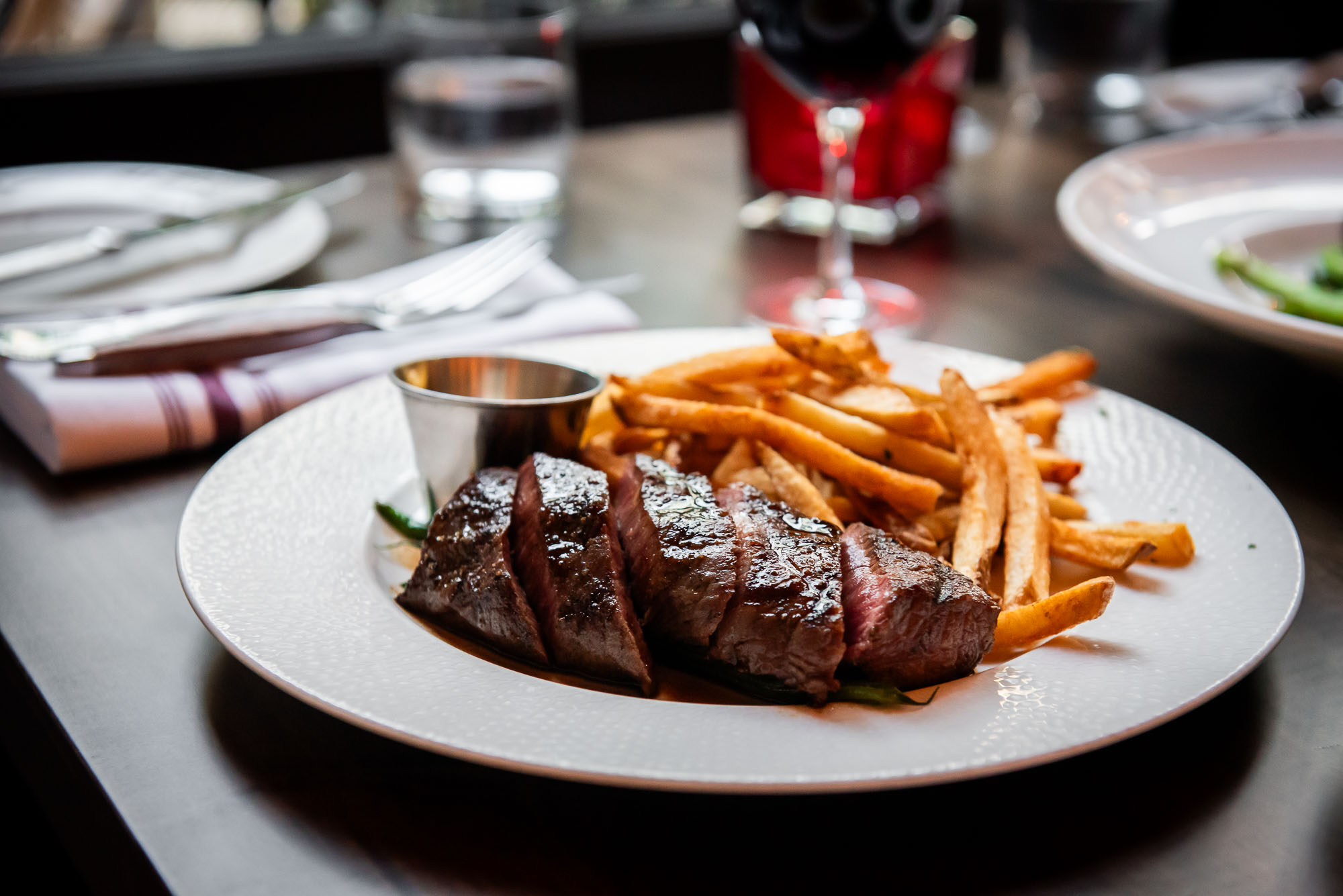 Steak Frites from Biff's Bistro in downtown Toronto
