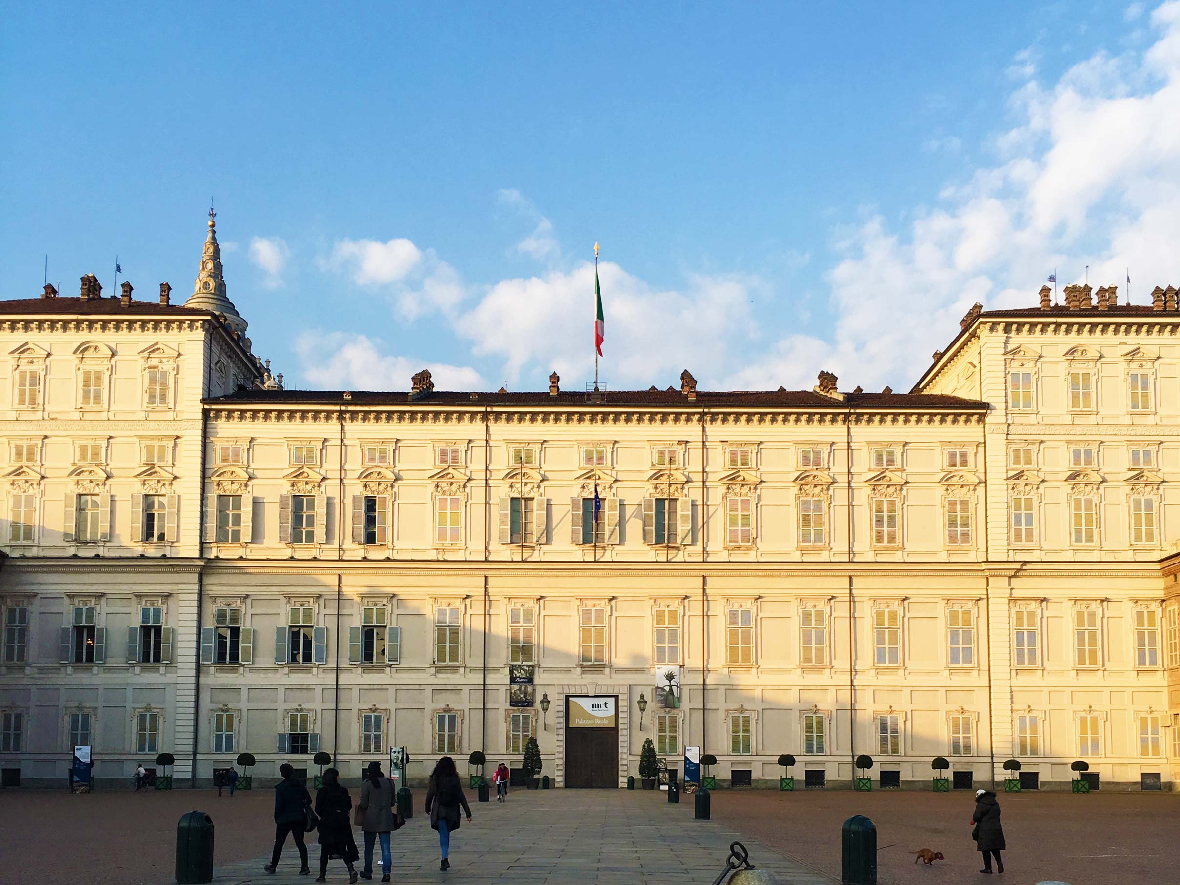 King's Castle in Turin Italy