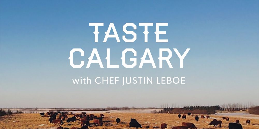 Taste Calgary Dinner at Canoe with guest chef Justin Leboe