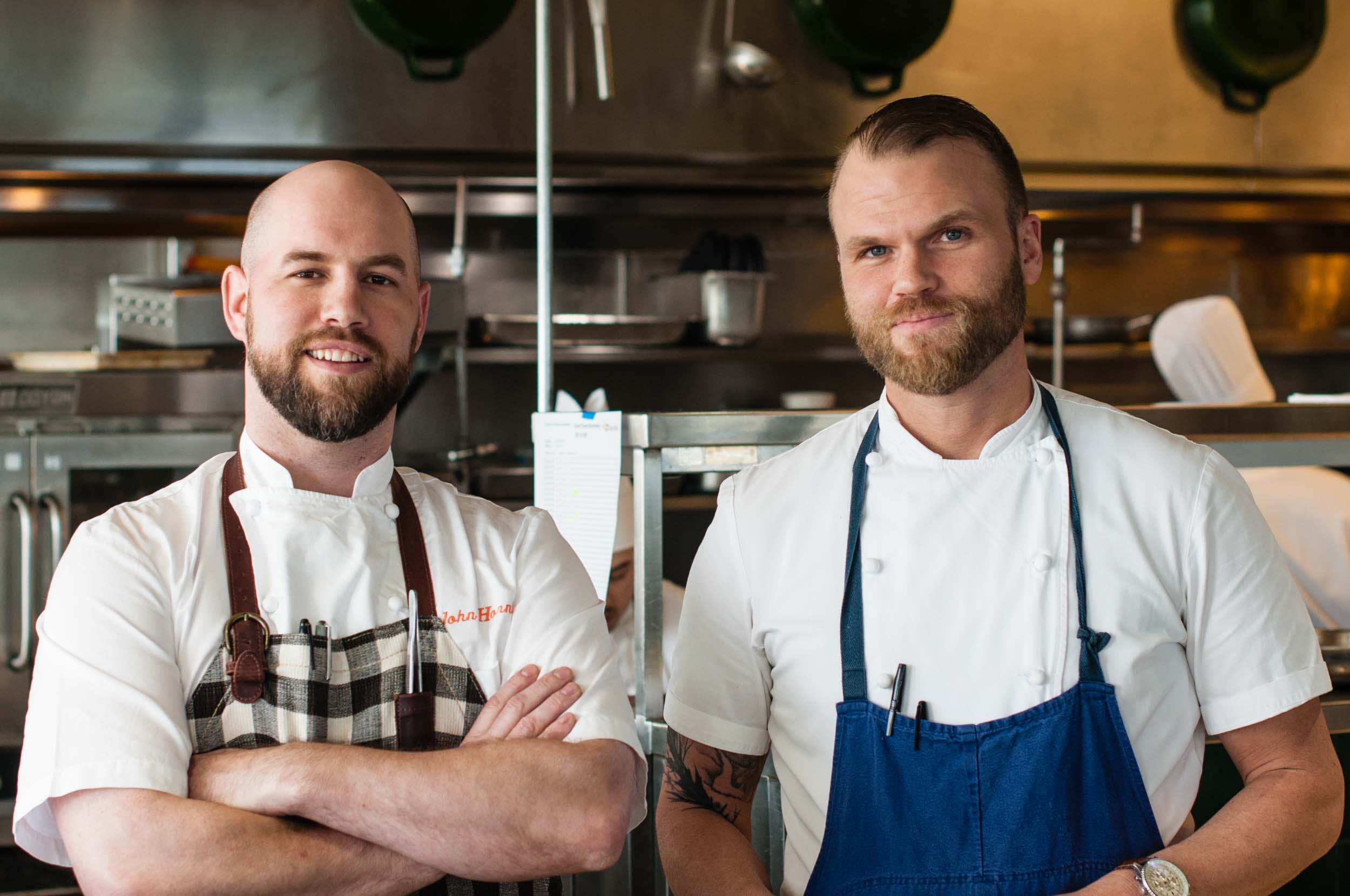 Canoe Chef John Horne and Ron McKinlay