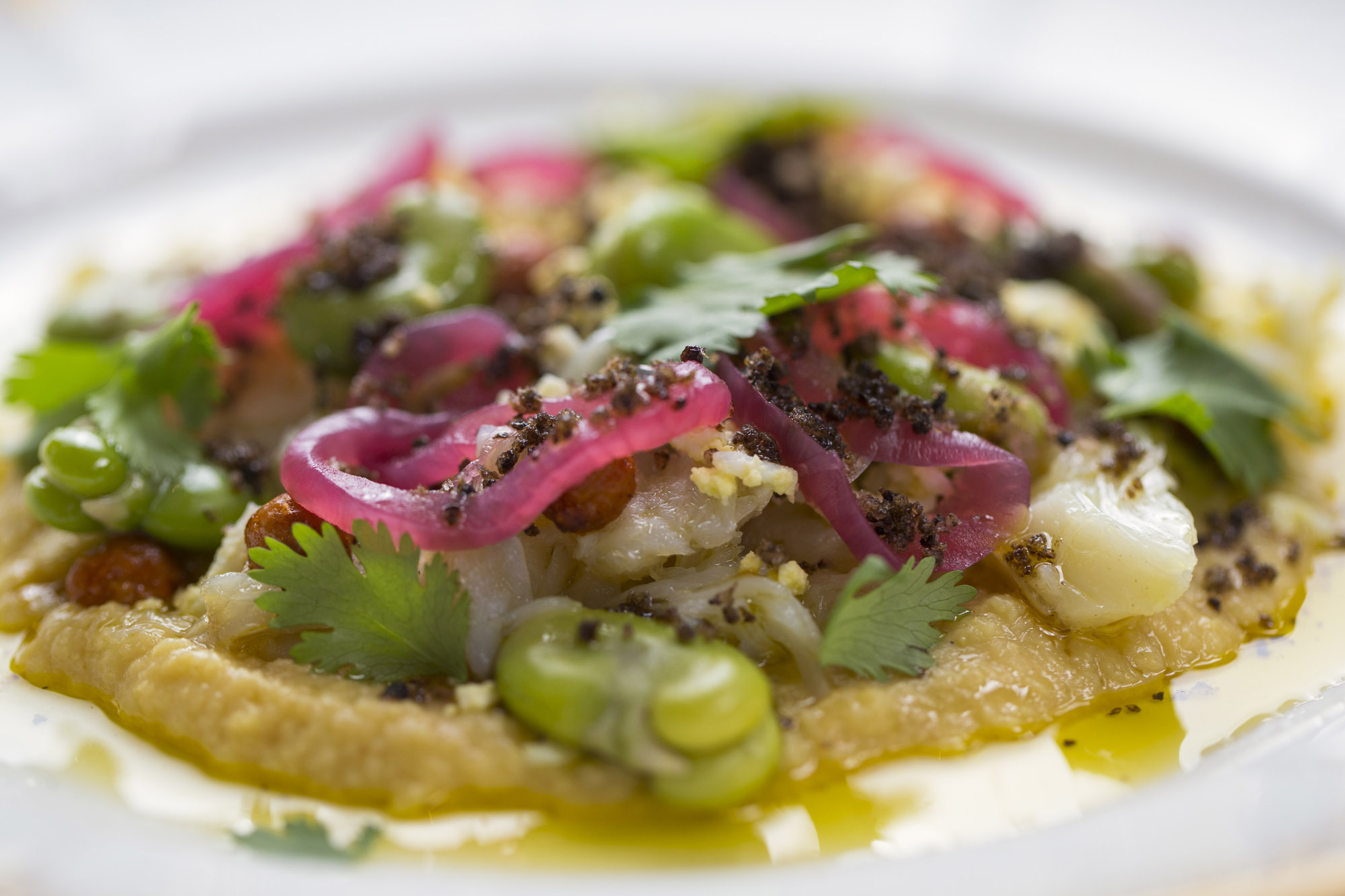 Cook This Salt Cod & Chickpea Salad Leña Restaurante