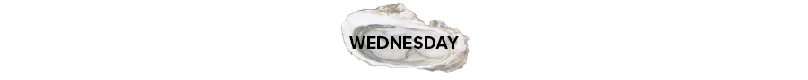 Buck-a-Shuck Oysters on Wednesday in Toronto