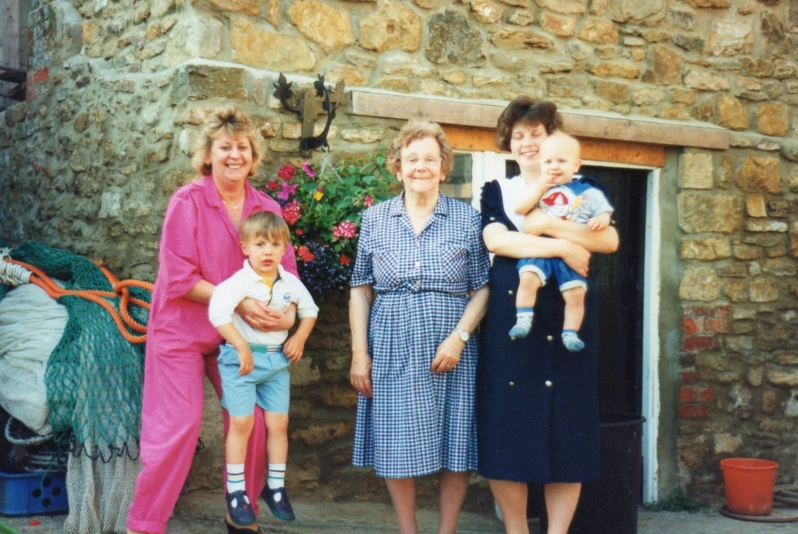 Chef Ryan Lister of Liberty Commons with his mums