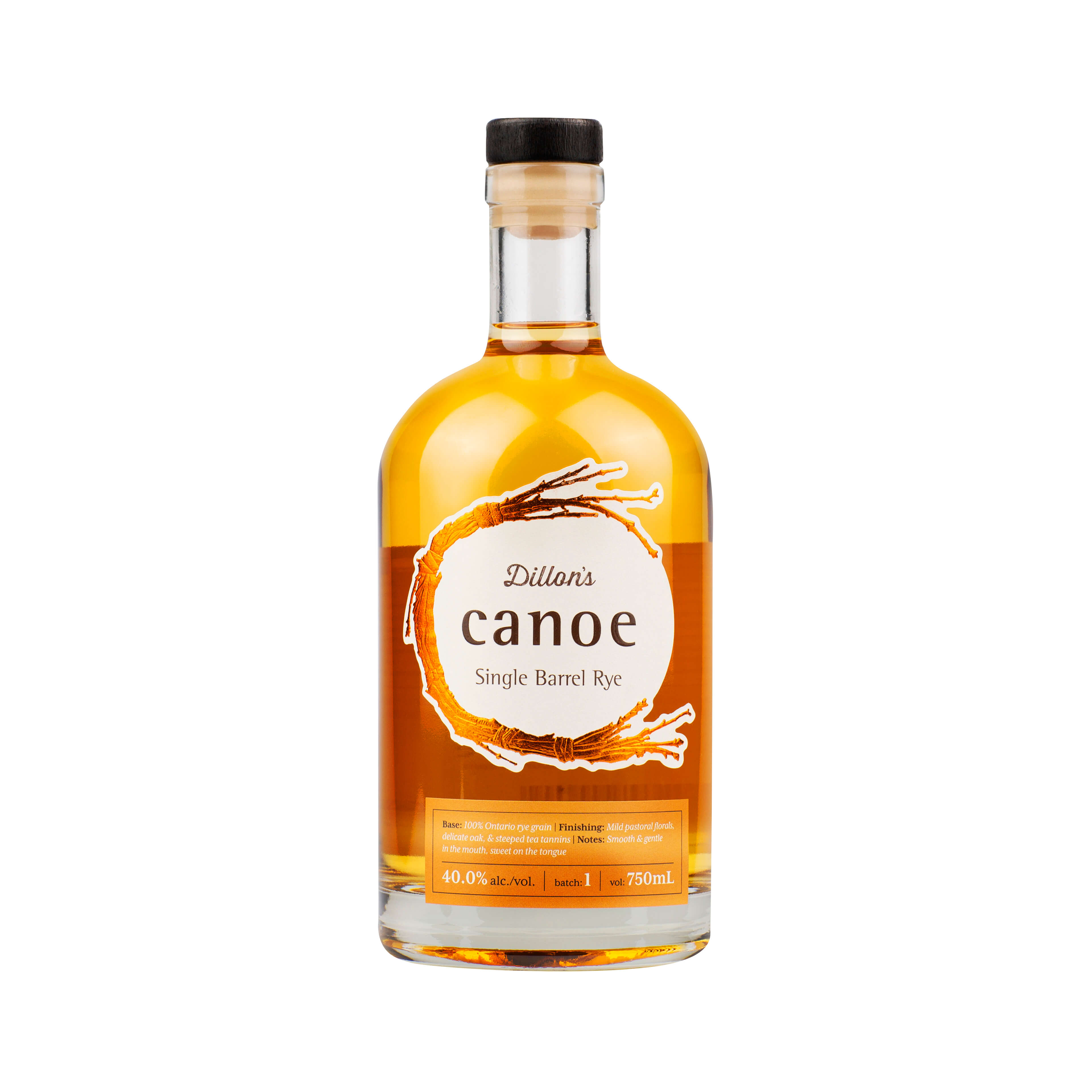 Canoe single barrel rye