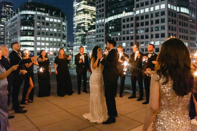 Niha & Justin's wedding at Malaparte in Toronto