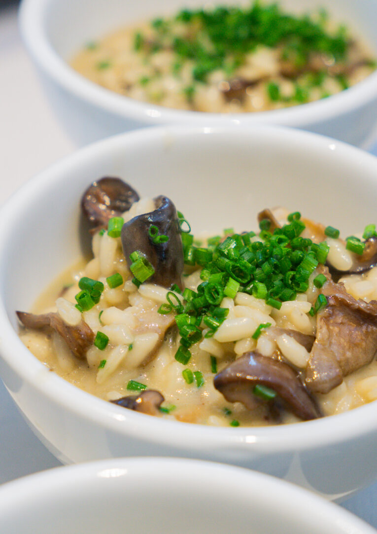 Mushroom risotto