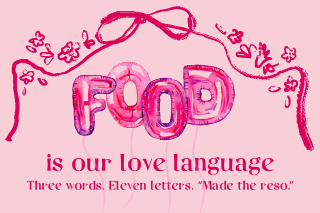 Food is our love language