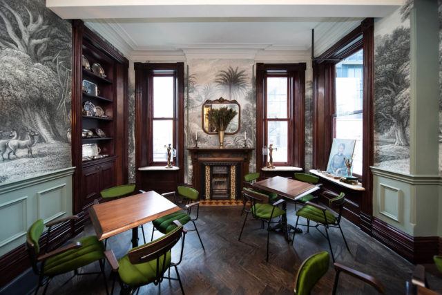 The Parlour dining room at Maison Selby in Toronto