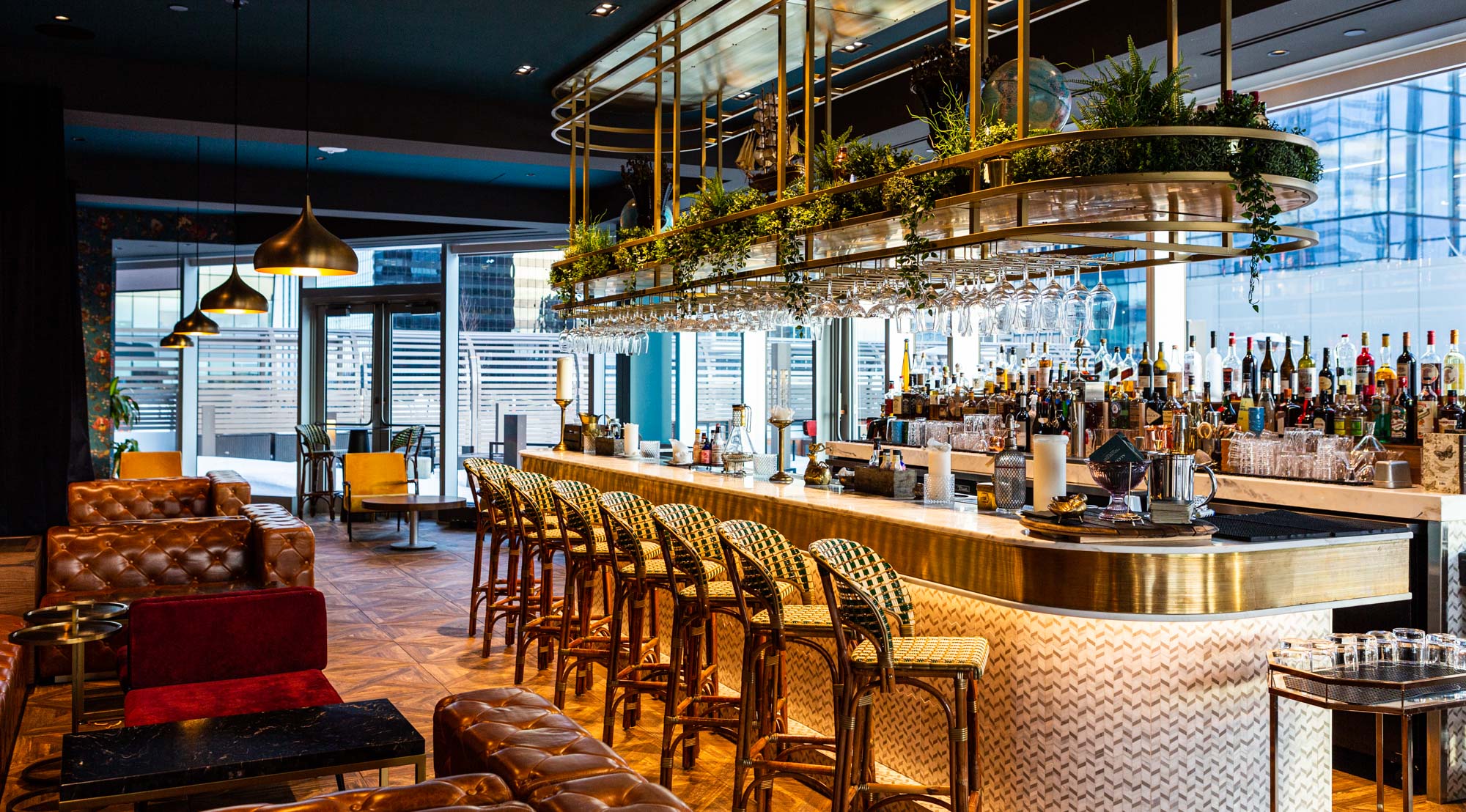 Alchemy bar interior