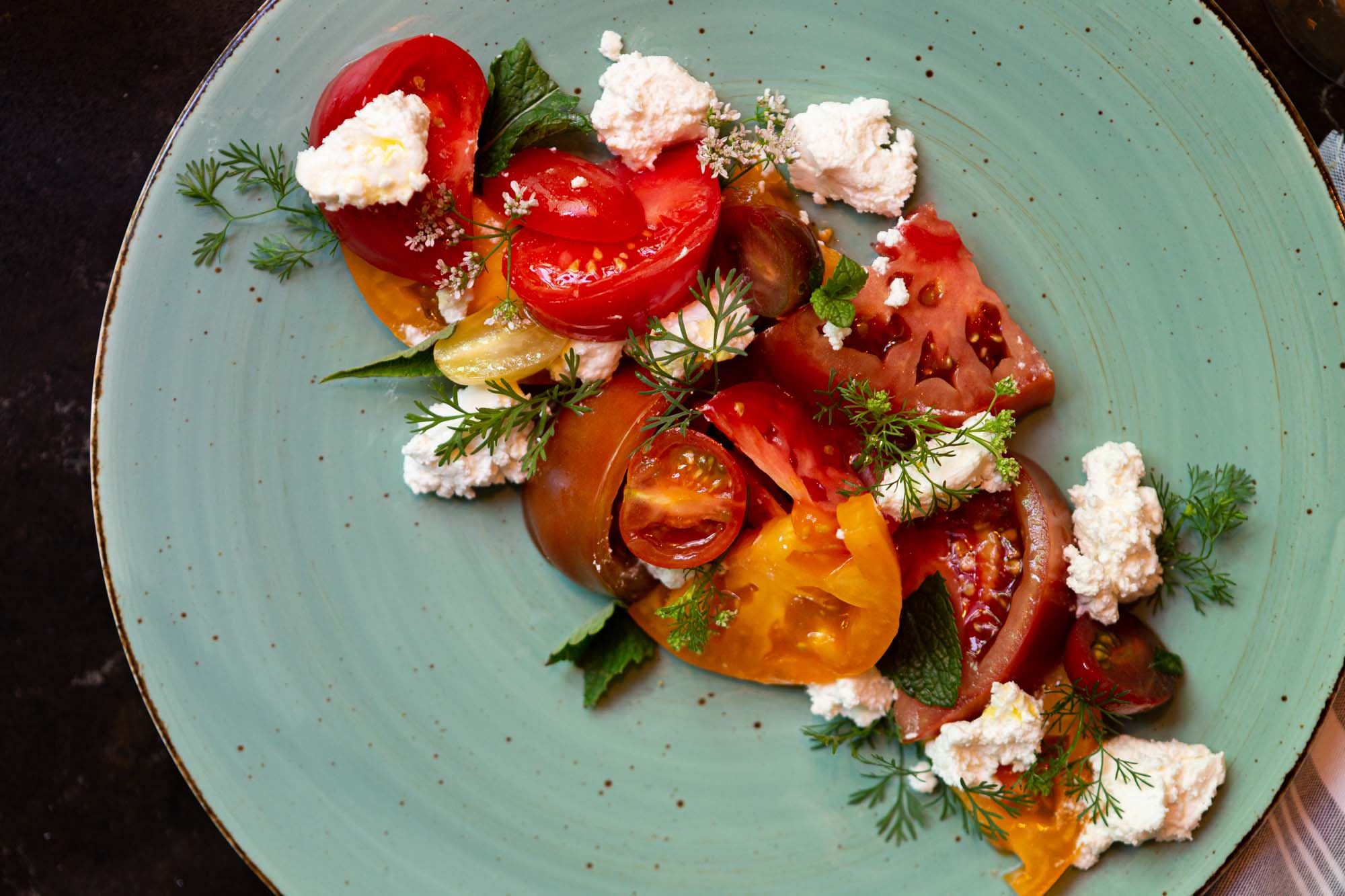 heirloom tomato salad